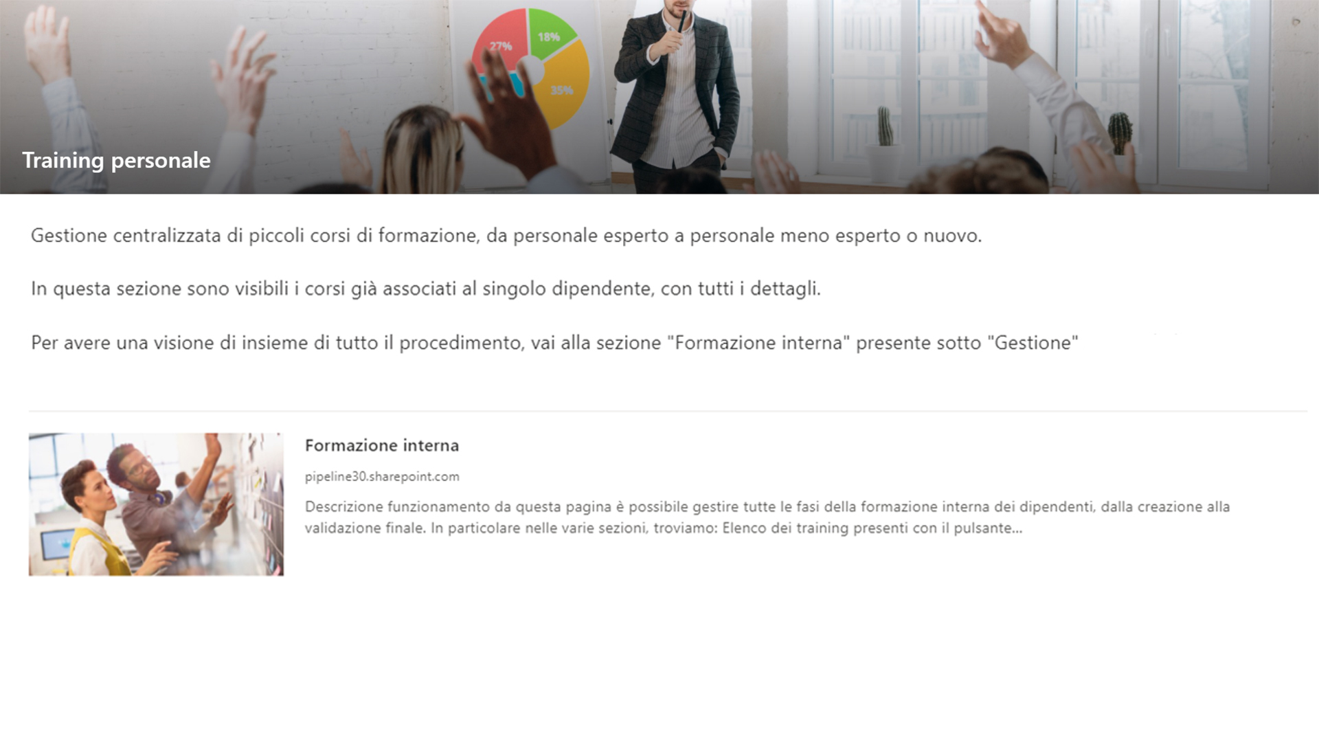 training personale